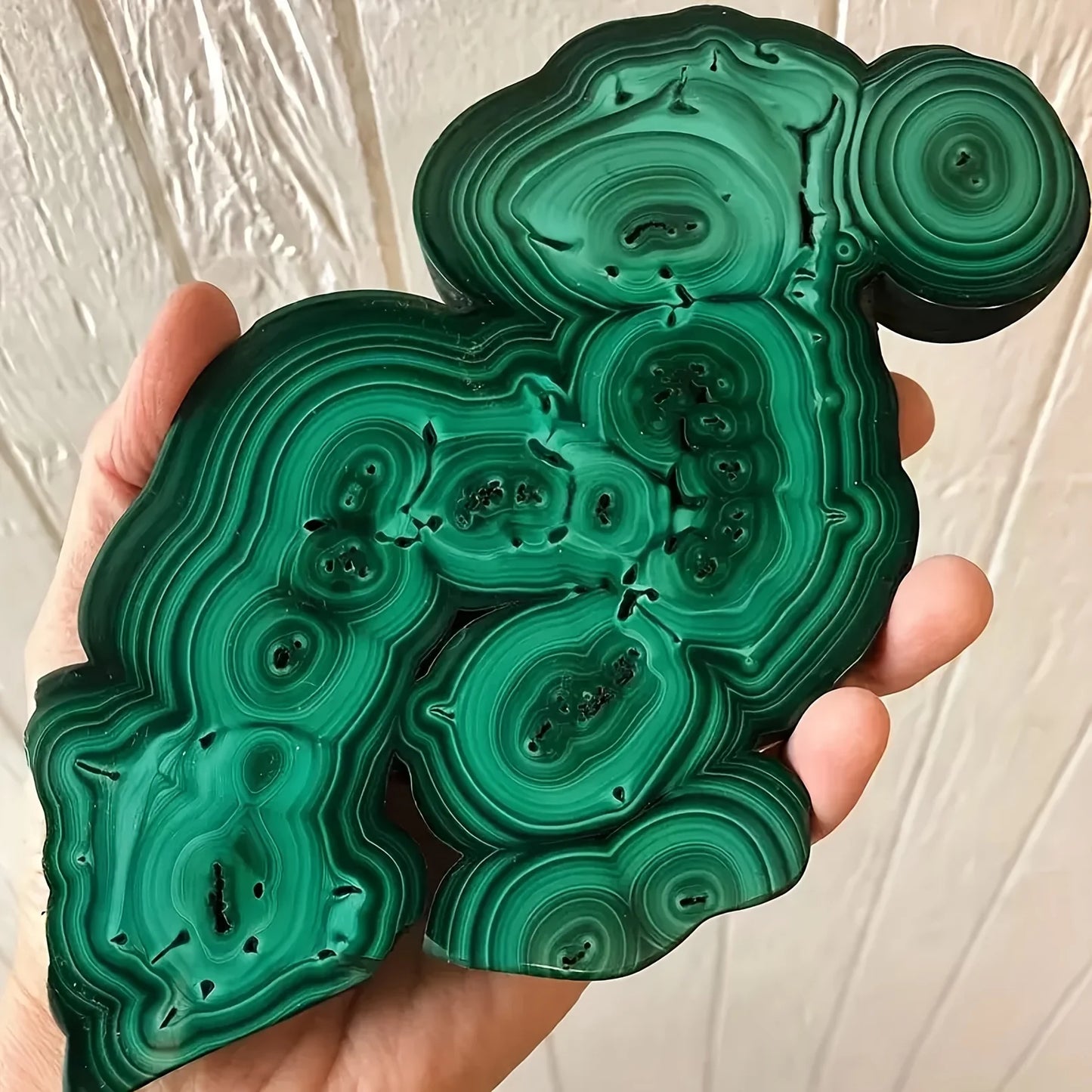 CrystalHola Rare Malachite Quartz Crystal Luster Mineral Home Decoration Gift