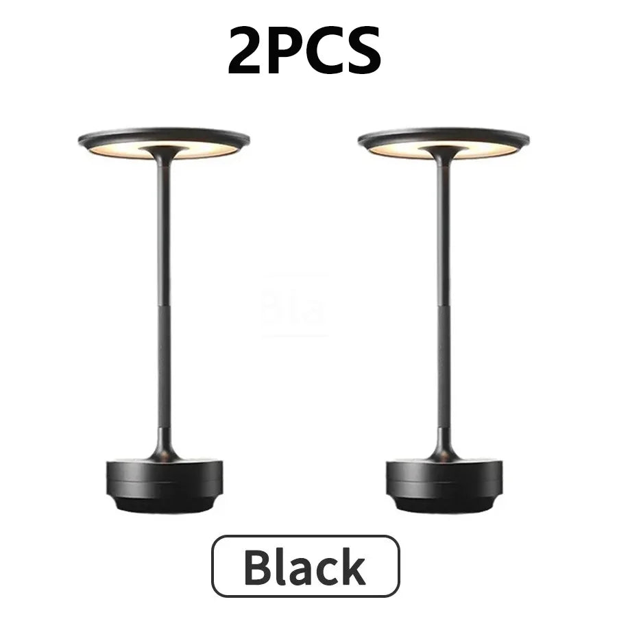 HPH Rechargeable Wireless Table Lamp USB C Touch Desk Light