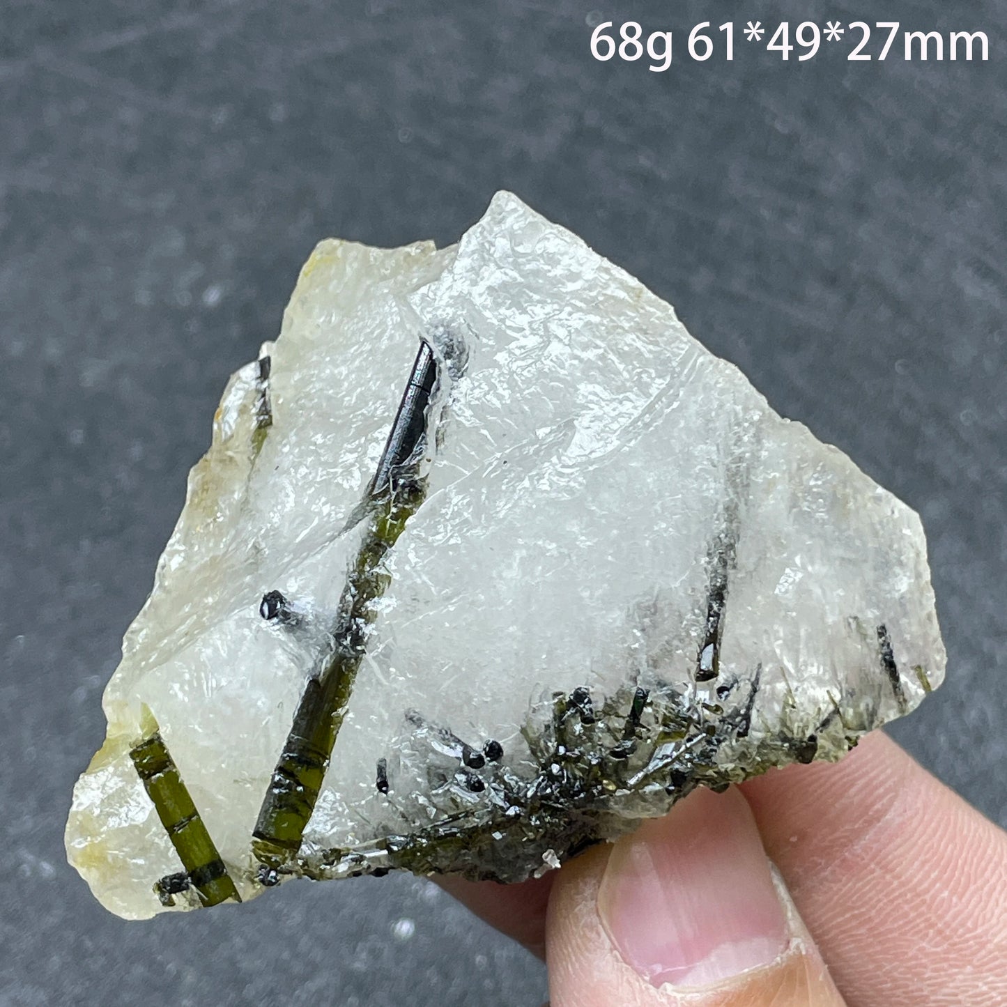 Pakistan Green Tourmaline Mineral Specimen Crystal Quartz Healing Home Decor