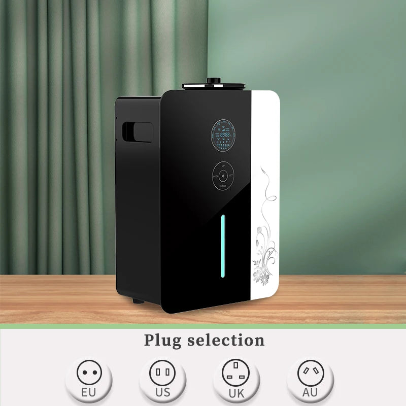 3000m³ Air Purifier Electric Perfume Machine Aroma Diffuser WIFI HVAC 800ML Capacity Metal Body Commercial Home Use Aromatizador