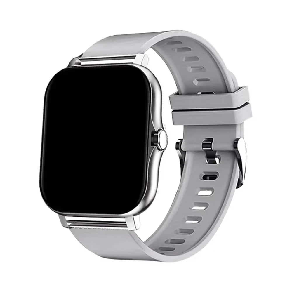 LAXASFIT 2025 New Smart Watch for Men Women Gift Full Touch Screen Sports Fitness Watch Bluetooth Call Digital Smartwatch