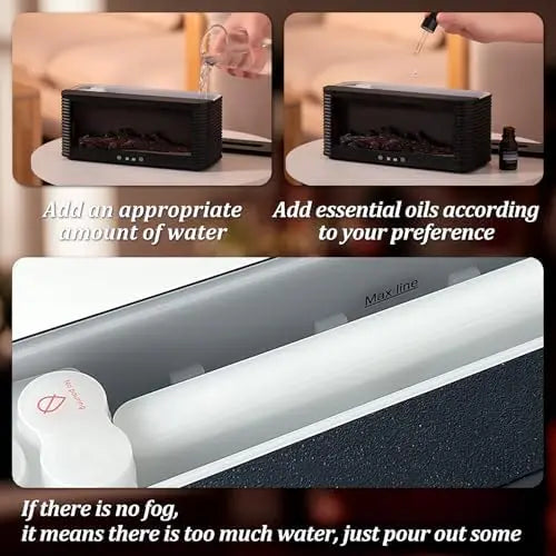 Essential Oil Diffuser for Home, Bedroom Humidifiers, Air Scent Aroma Aromatherapy UltraMachine, Valentine's Day Gifts, Timer