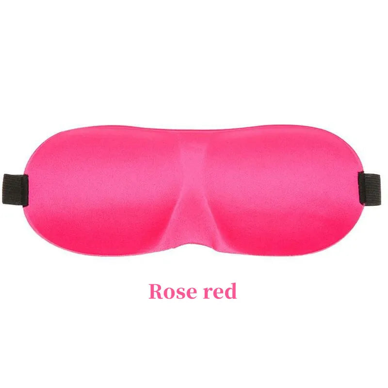 3D Sleeping Mask Eyepatch Block Out Light Soft Paded Sleep Rest Relax Aid Cover Patch Blindfold Face Shade Eyeshade Eyes Patchs