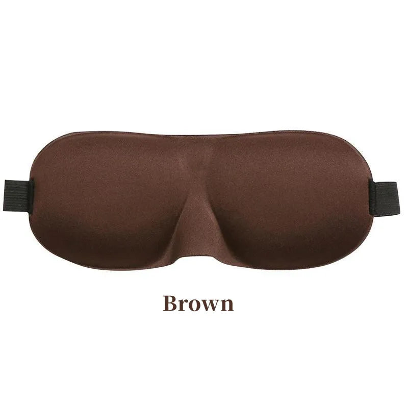 3D Sleeping Mask Eyepatch Block Out Light Soft Paded Sleep Rest Relax Aid Cover Patch Blindfold Face Shade Eyeshade Eyes Patchs