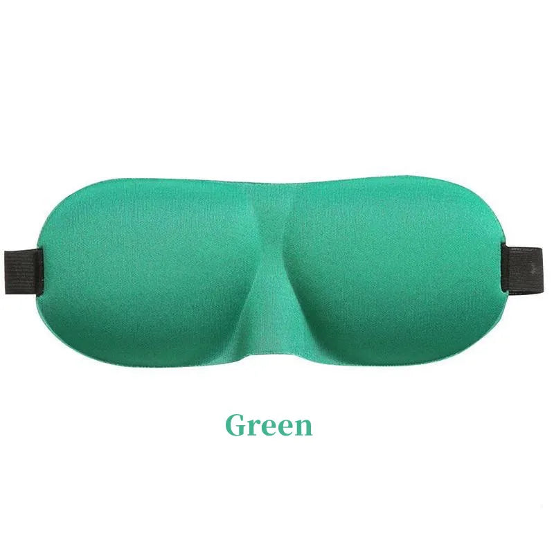 3D Sleeping Mask Eyepatch Block Out Light Soft Paded Sleep Rest Relax Aid Cover Patch Blindfold Face Shade Eyeshade Eyes Patchs