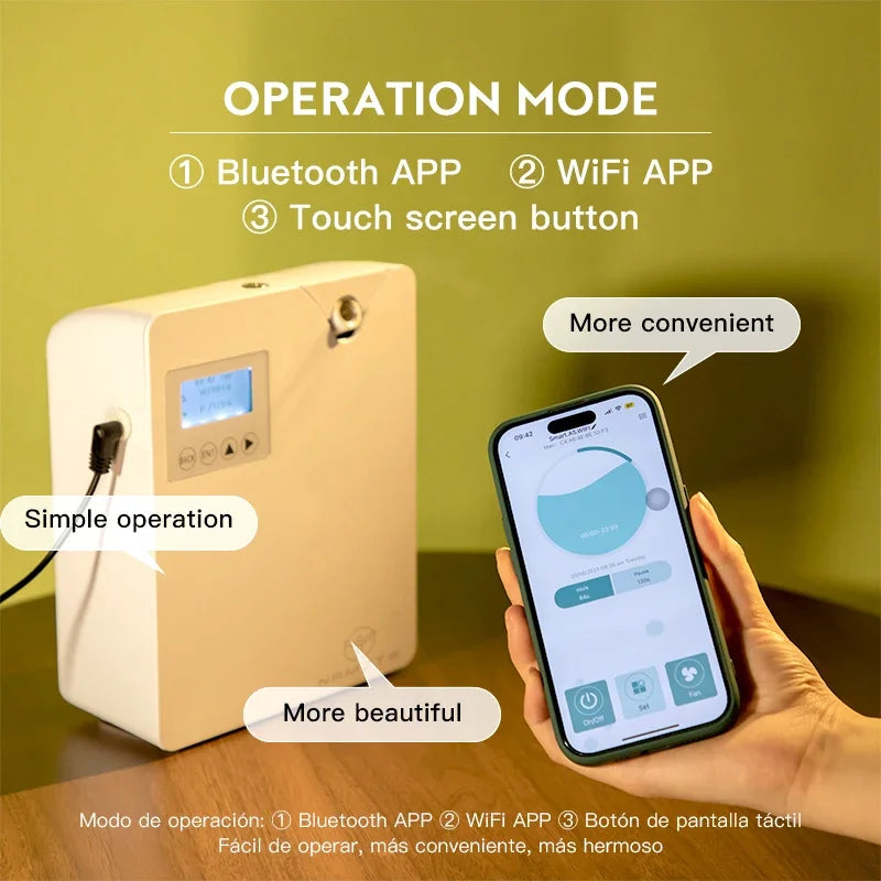 Aroma Diffuser Home Air Fresheners Sprayer Aromatherapy Scent Smart diffuser machine hvac Essential Oils Machine Oil Diffuser
