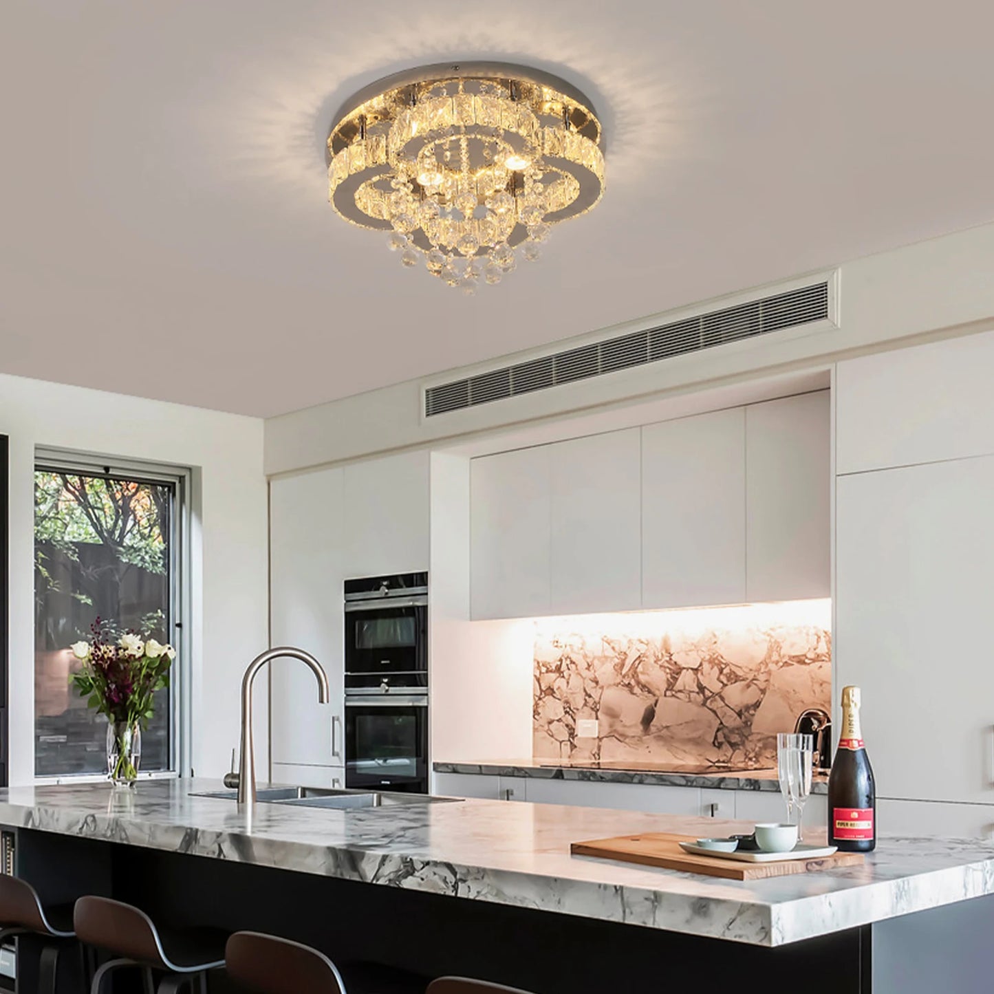VETRULUS Crystal Chandelier Pendant Lamp