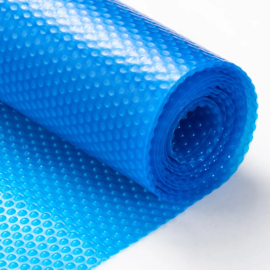 SucceBuy Solar Pool Cover Rectangle Solar Blanket for Pools Inground Above Ground Swimming Pool Solar Cover 12 mil Solar Covers