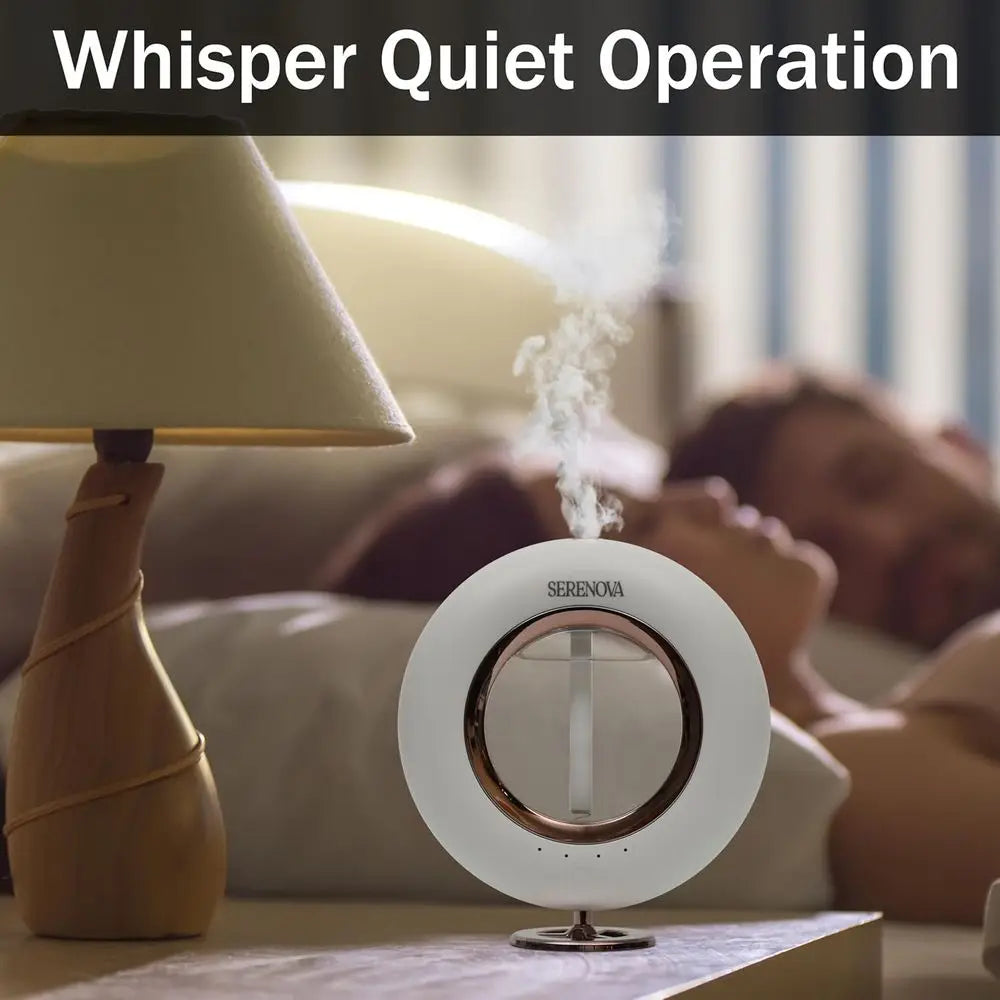 Battery Operated Aromatherapy Diffuser with Water, Essential Oil Diffuser for Bedroom, Wireless Scent Diffuser, Air Freshener Sp