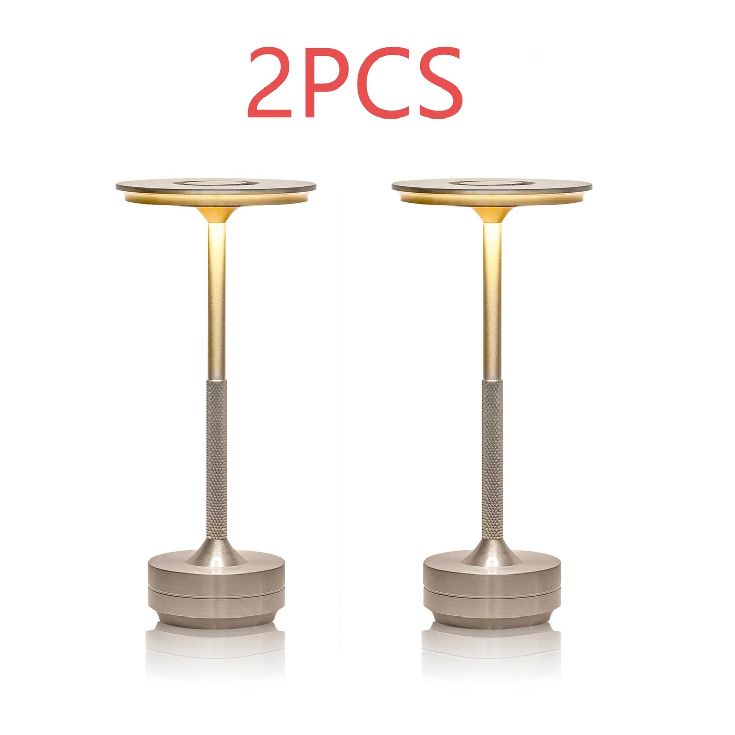 HPH LED Desk Lamp USB Touch Dimming Metal Night Light For Coffee Bar