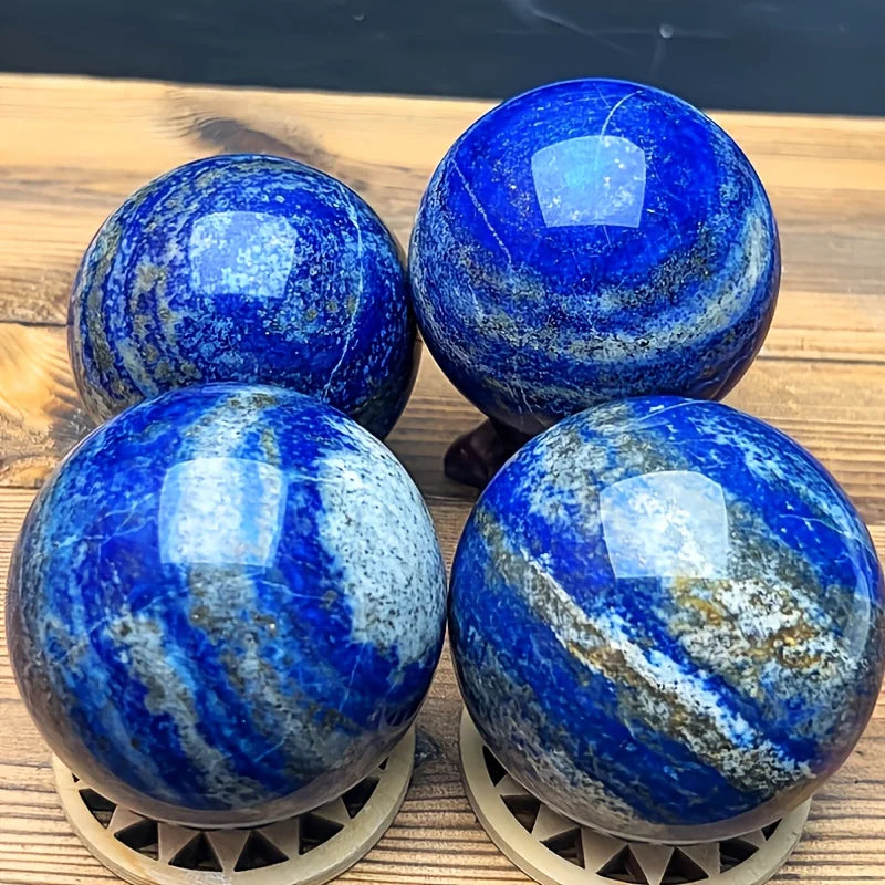 natural crystal lapis lazuli sphere for reiki healing best quality home decoration