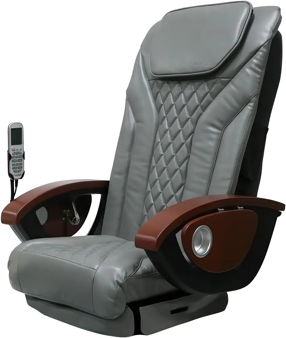 MAYAKOBA Shiatsulogic Pedicure Chair Cushion Cover Set (Sand Cappuccino), Vibration Massage Chair Cover 16 EXR, Nail Salon Pedic