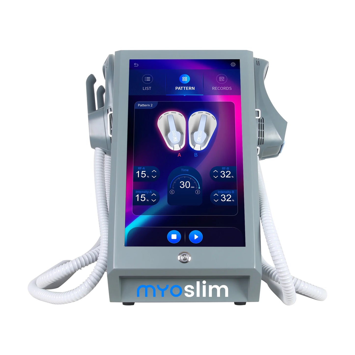Myoslim Slimming Machine Lose Weight Nova Masajeadores Muscular Electro Muscle Stimulation Body Sculpt Butt Build
