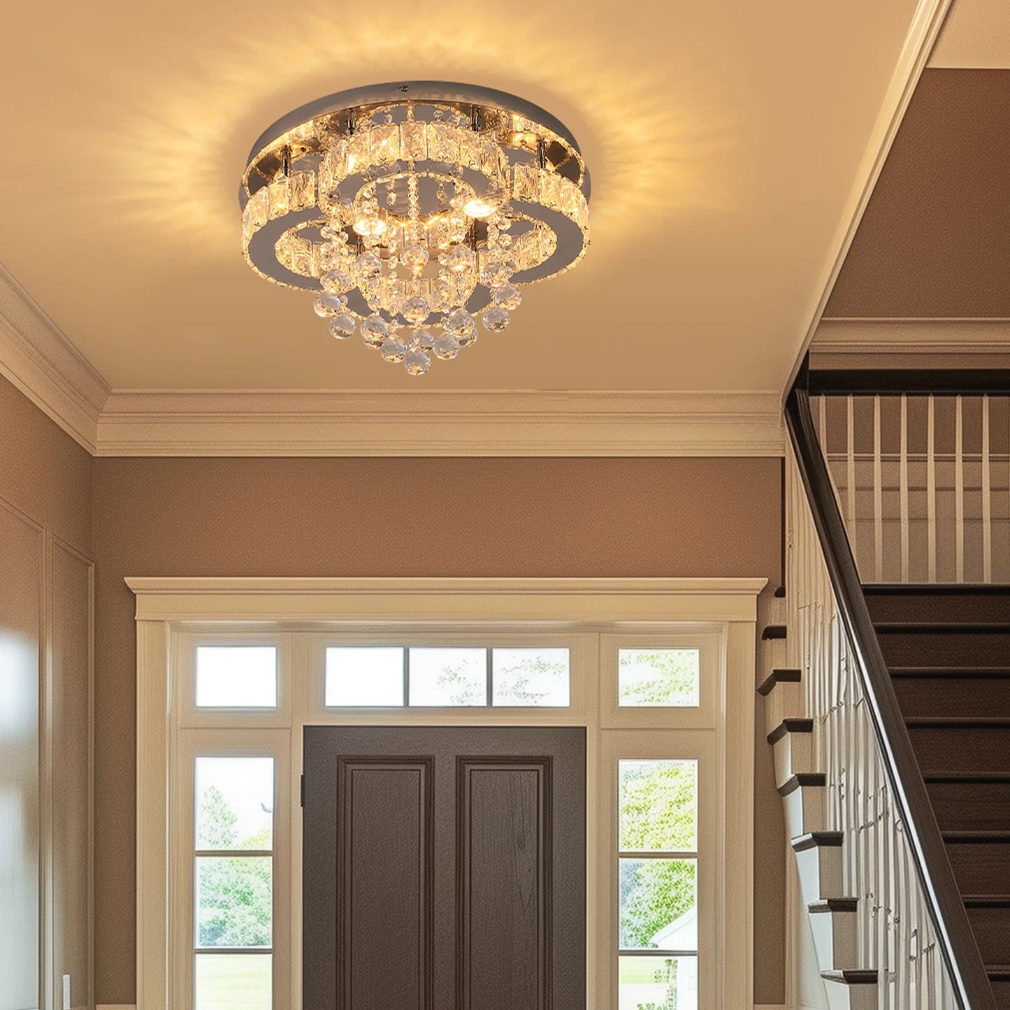 VETRULUS Crystal Chandelier Pendant Lamp