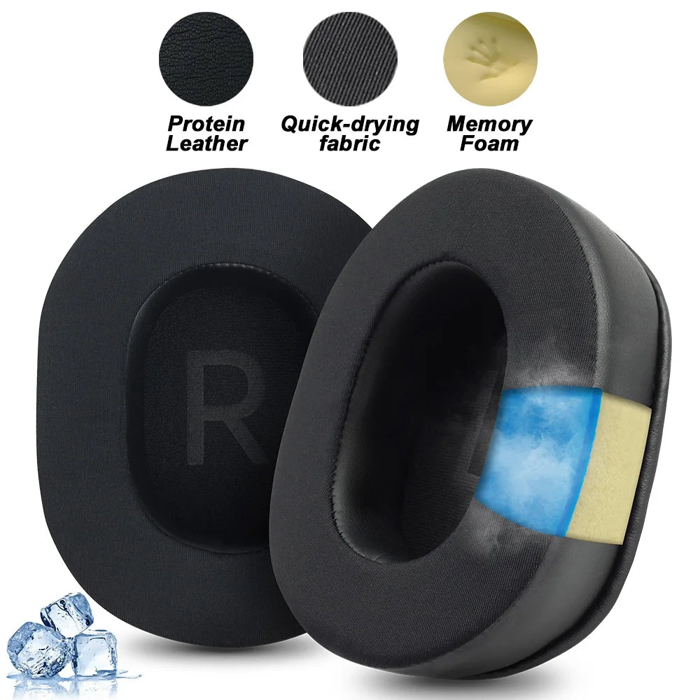 Earphone pads For AKG K361/K361BT/K371/K371BT  replacement Earpads Earmuffs cloth Memory Covers Sponge Protein