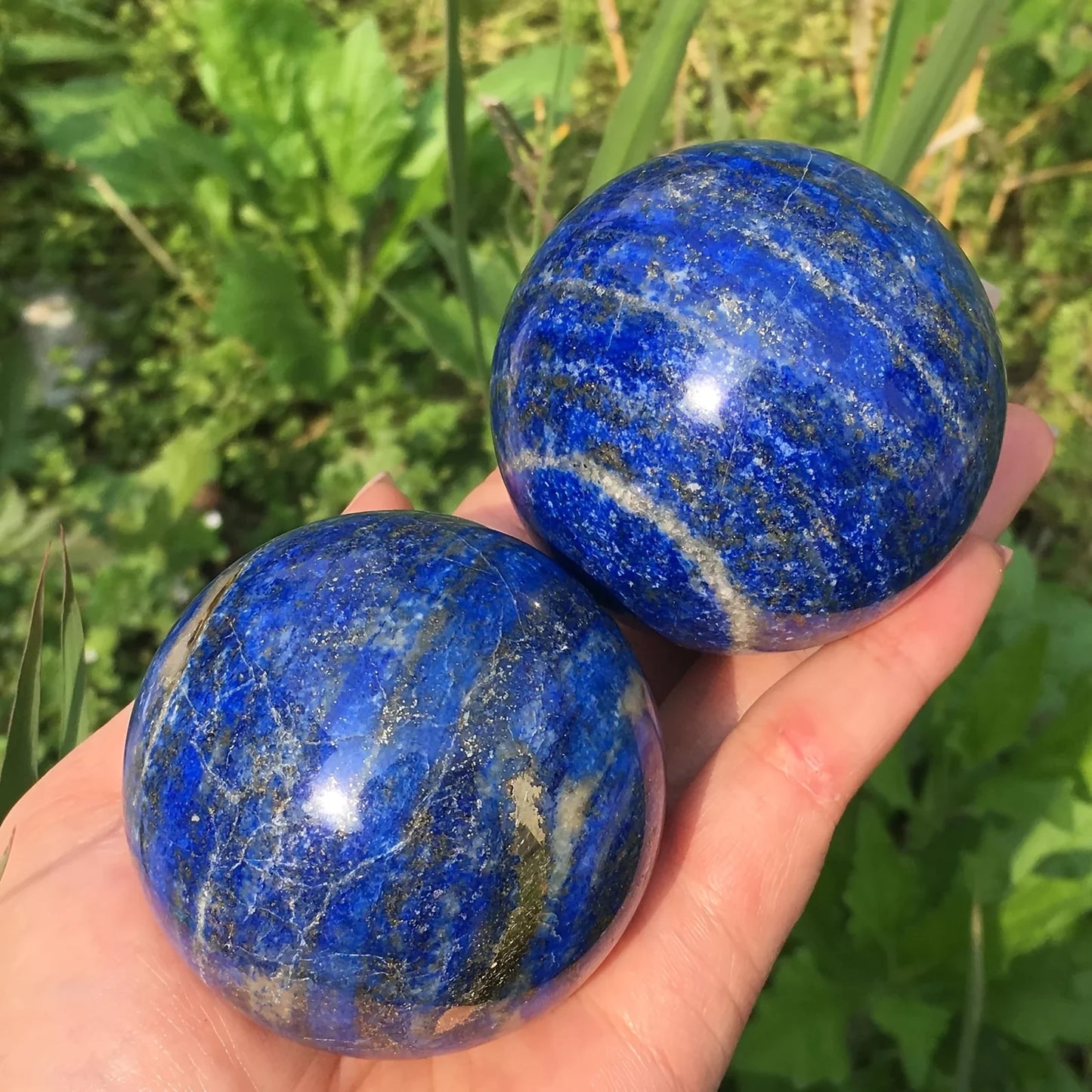 natural crystal lapis lazuli sphere for reiki healing best quality home decoration
