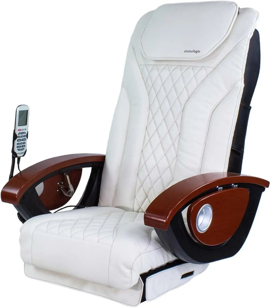 MAYAKOBA Shiatsulogic Pedicure Chair Cushion Cover Set (Sand Cappuccino), Vibration Massage Chair Cover 16 EXR, Nail Salon Pedic