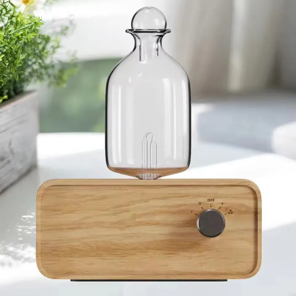 HAOYUNMA Rechargeable Waterless Nebulizing Essential Oil Diffuser