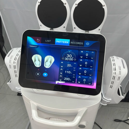 Myoslim 15 T 6500W Neo RF EMS Black Gold Sculpt Machine Fat Body Slimming Technology Muscle Stimulation Sculpting