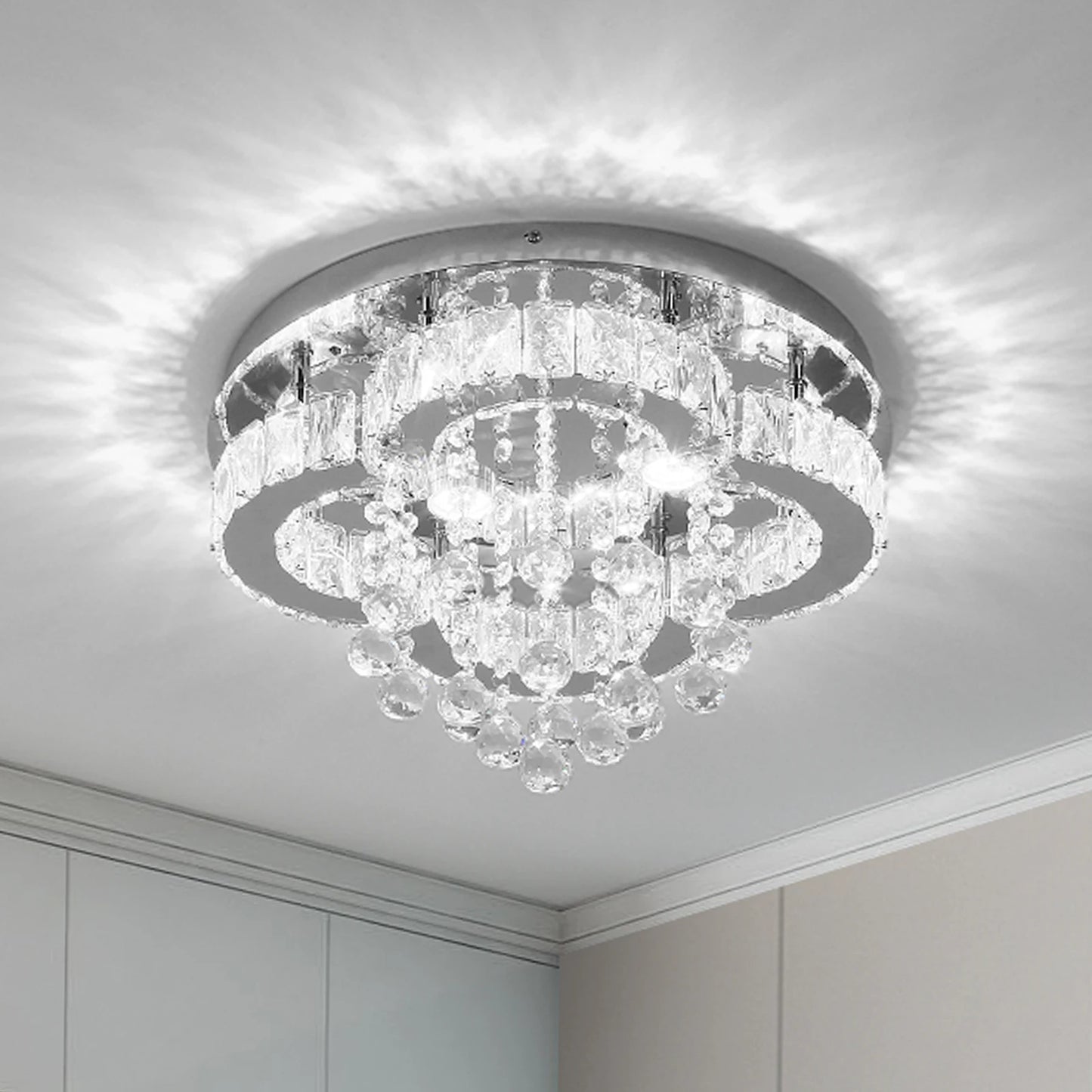 VETRULUS Crystal Chandelier Pendant Lamp