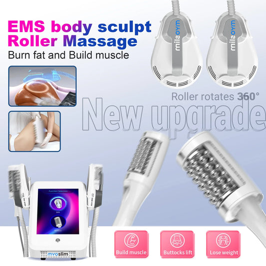 Professional 360 ° rolling vacuum massager for removing fat lumps - slimming, reducing fat, muscle tone - home weight loss machi