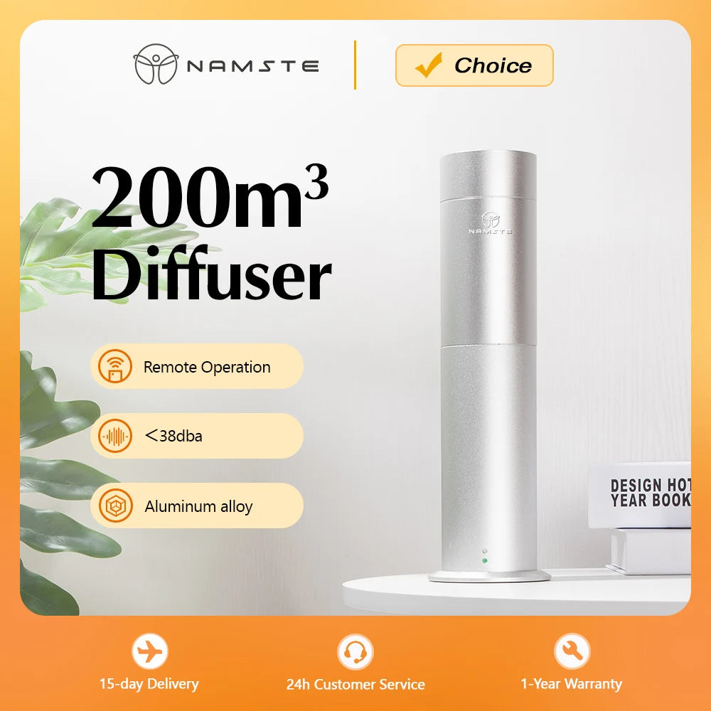 NAMSTE Hotel Aroma Essential Oil Scent Diffuser With Remote Control