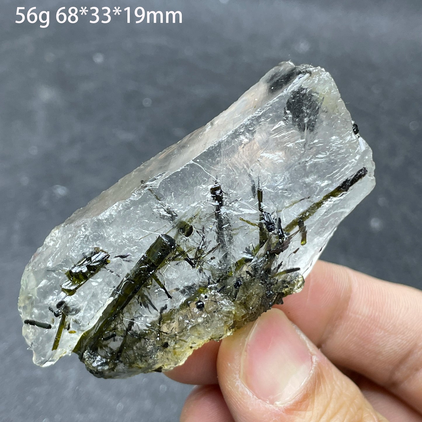 Pakistan Green Tourmaline Mineral Specimen Crystal Quartz Healing Home Decor