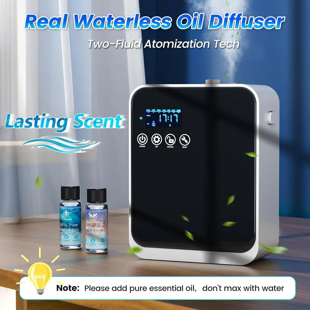 Aromatherapy Scent Diffuser with Smart APP & Touch Sn, 1500 sq.ft Coverage, 250ml Capacity for Large Rooms or Home & Hotel Colle