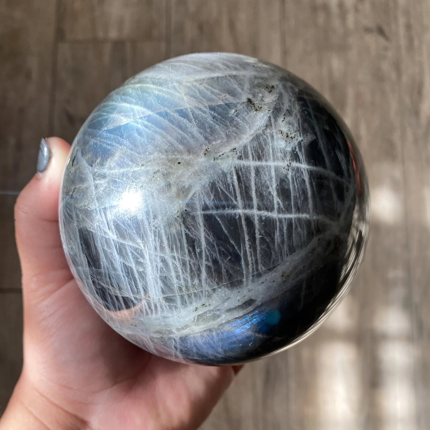 CrystalHola Labradorite Sphere Gift