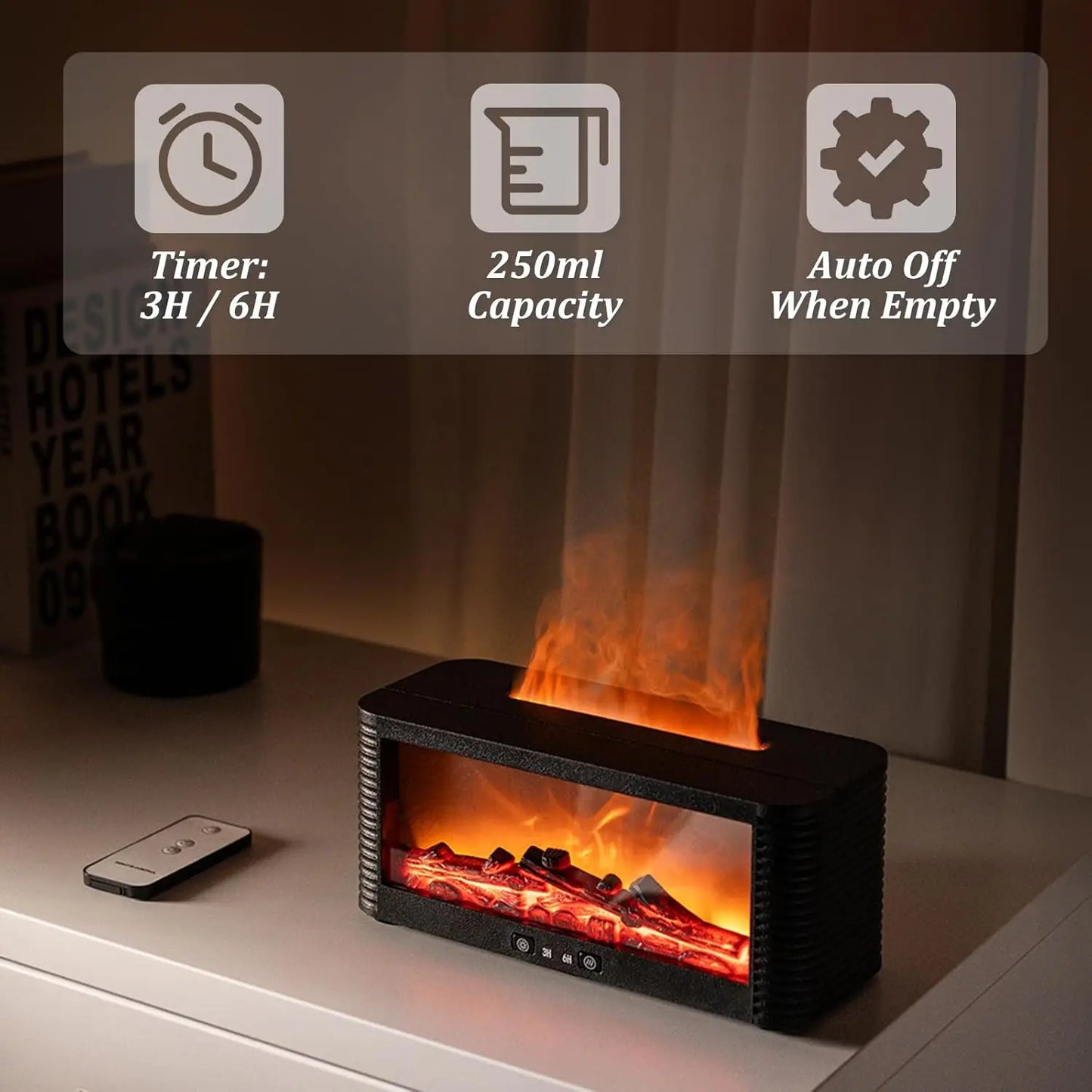 Essential Oil Diffuser for Home, Bedroom Humidifiers, Air Scent Aroma Aromatherapy UltraMachine, Valentine's Day Gifts, Timer