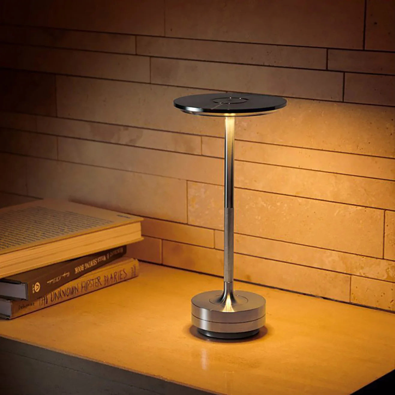 HPH Rechargeable Wireless Table Lamp USB C Touch Desk Light