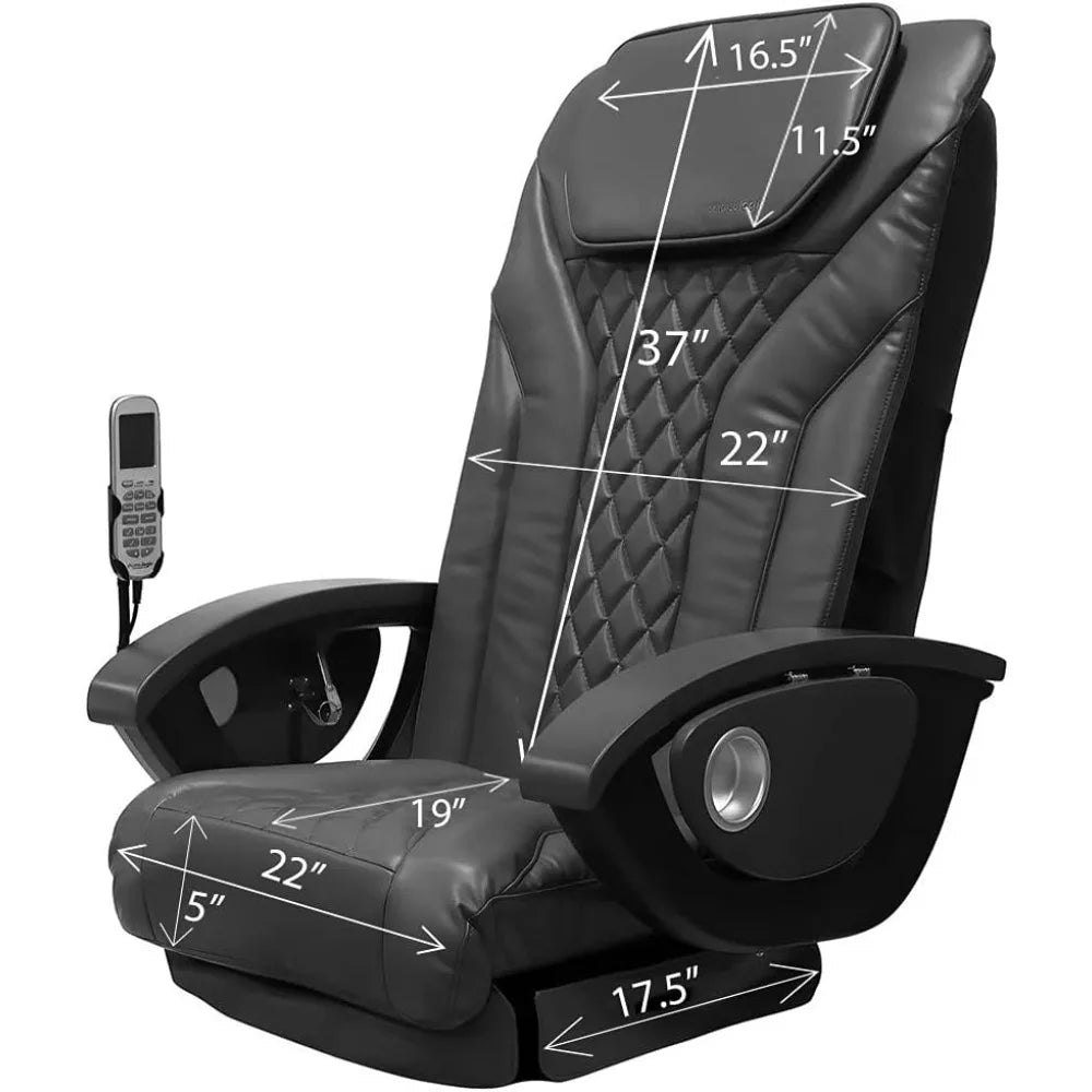 MAYAKOBA Shiatsulogic Pedicure Chair Cushion Cover Set (Sand Cappuccino), Vibration Massage Chair Cover 16 EXR, Nail Salon Pedic